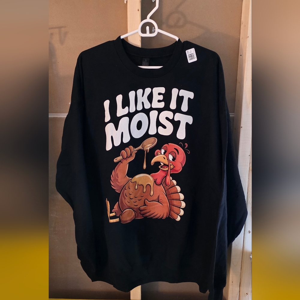 Thanksgiving Sweatshirt XXL New